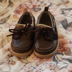 Brown Kids Dress Shoes